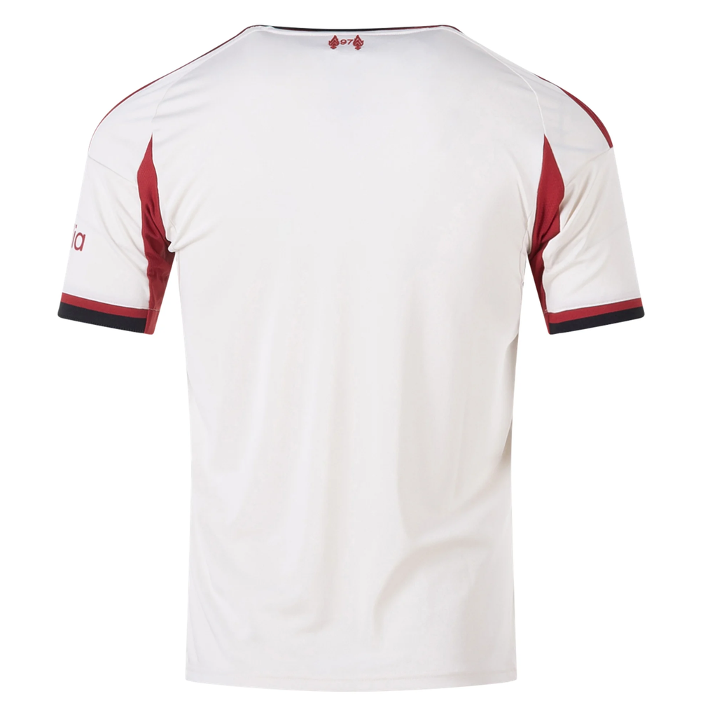 adidas Men's Liverpool Away Jersey 25/26 (Wonder White)