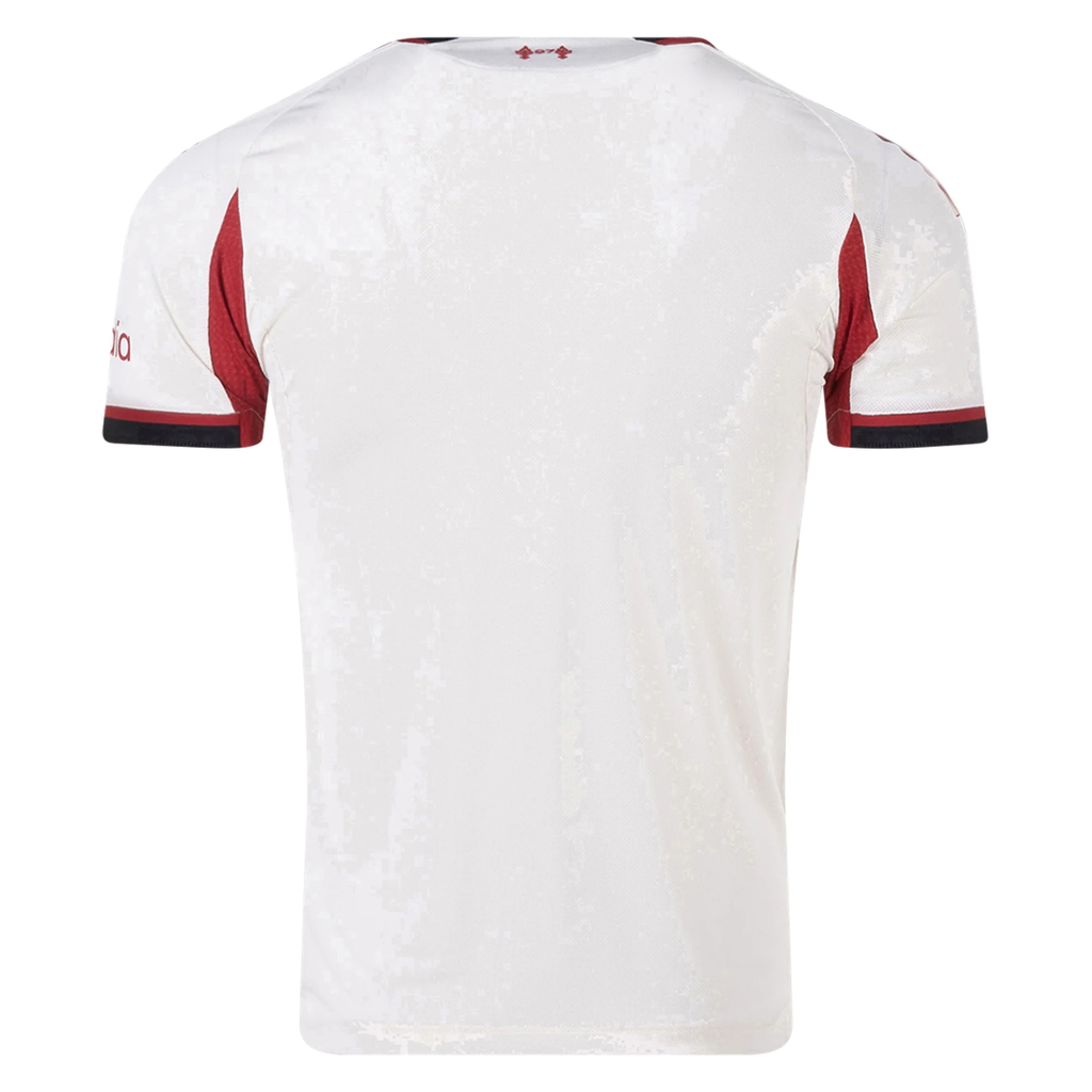 adidas Men's Liverpool Authentic Away Jersey 25/26 (Wonder White)