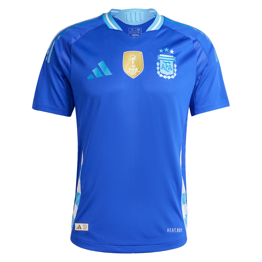adidas Argentina Authentic Away Jersey 24/25 (Lucid Blue/Blue Burst)