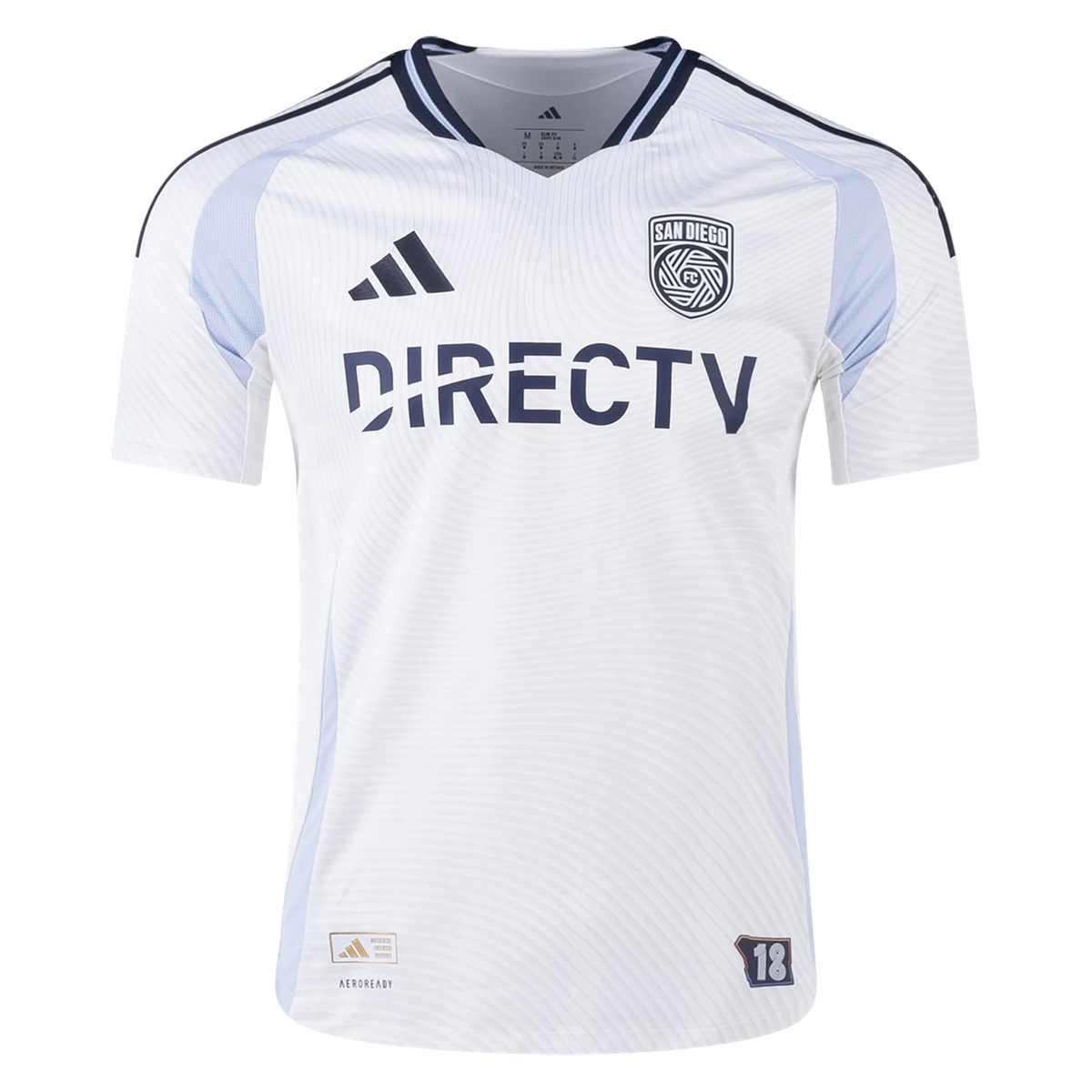 adidas San Diego FC Authentic Away Jersey 25/26 (White)