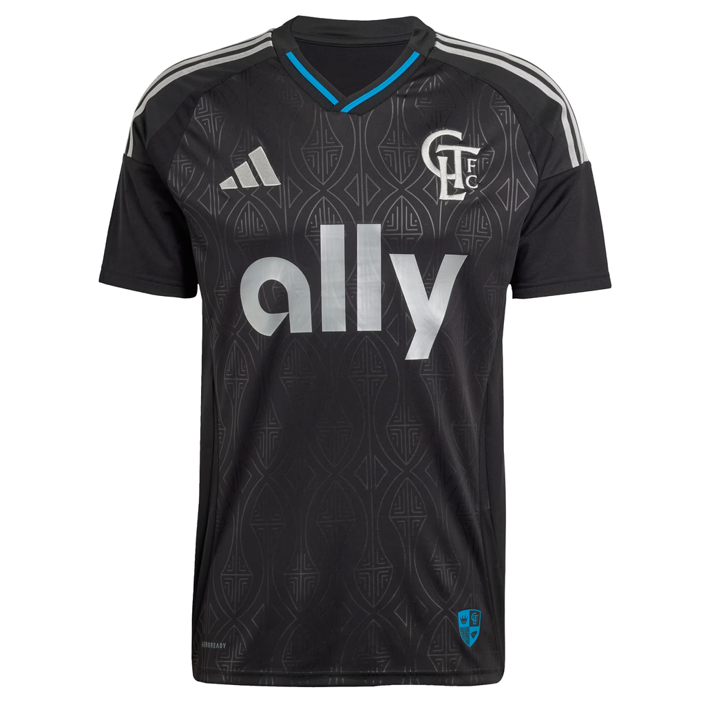adidas Nathan Byrne Charlotte FC Away Jersey 25/26 (Black)