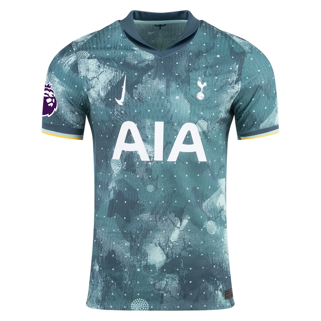 Nike Tottenham Dejan Kulusevski Third Jersey w/ EPL Patch 24/25 (Enamel Green/Bicoastal)