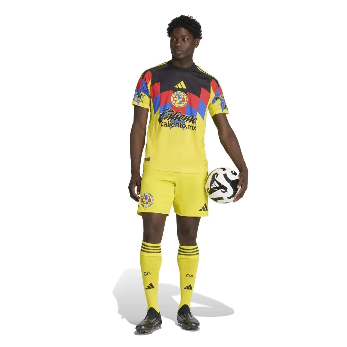 adidas Henry Martin Men's Club America 25/26 Authentic Home Jersey (Yellow)