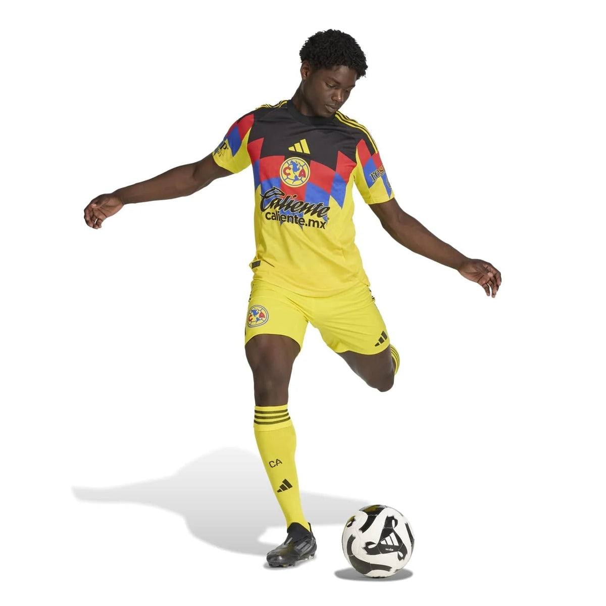 adidas Javairo Men's Club America 25/26 Authentic Home Jersey (Yellow)
