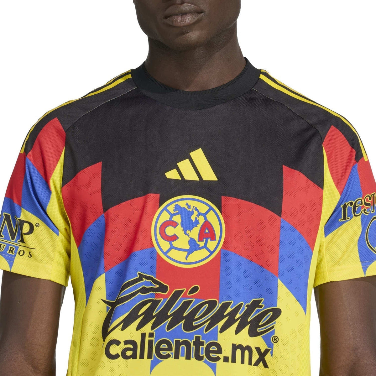 adidas Men's Club America 25/26 Authentic Home Jersey (Yellow)