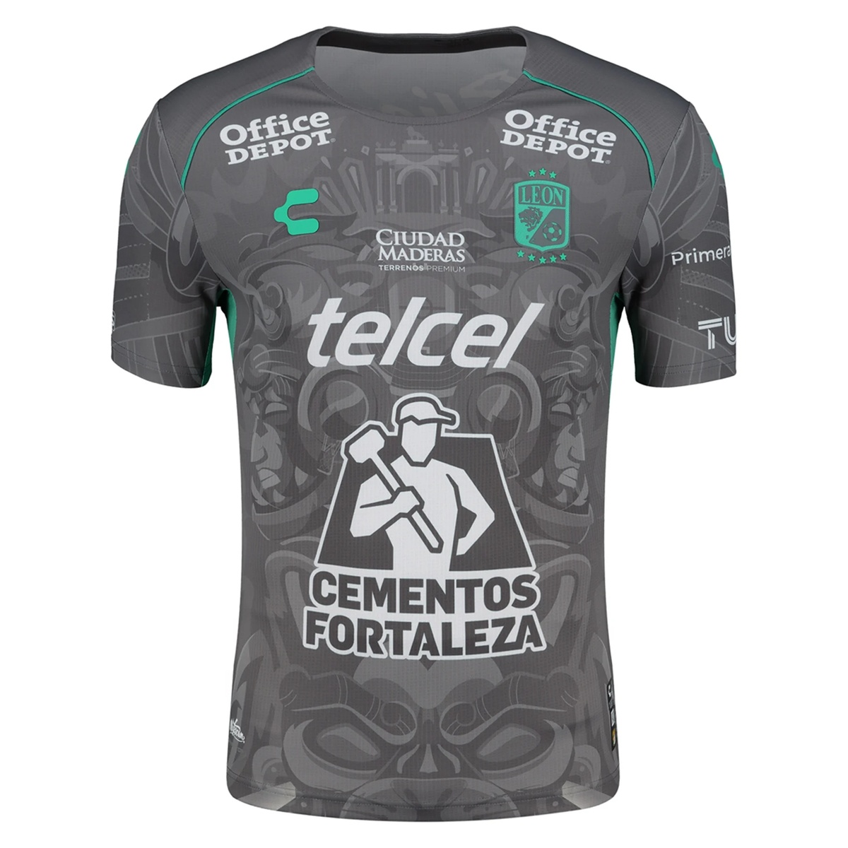 Charly Jhonder Cadiz Leon Third Jersey 24/25 (Grey/Green)