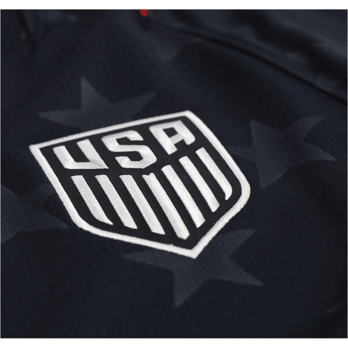 Nike Mens Christian Pulisic United States Away Stadium Jersey 2026 (Dark Obsidian/Pure Platinum)
