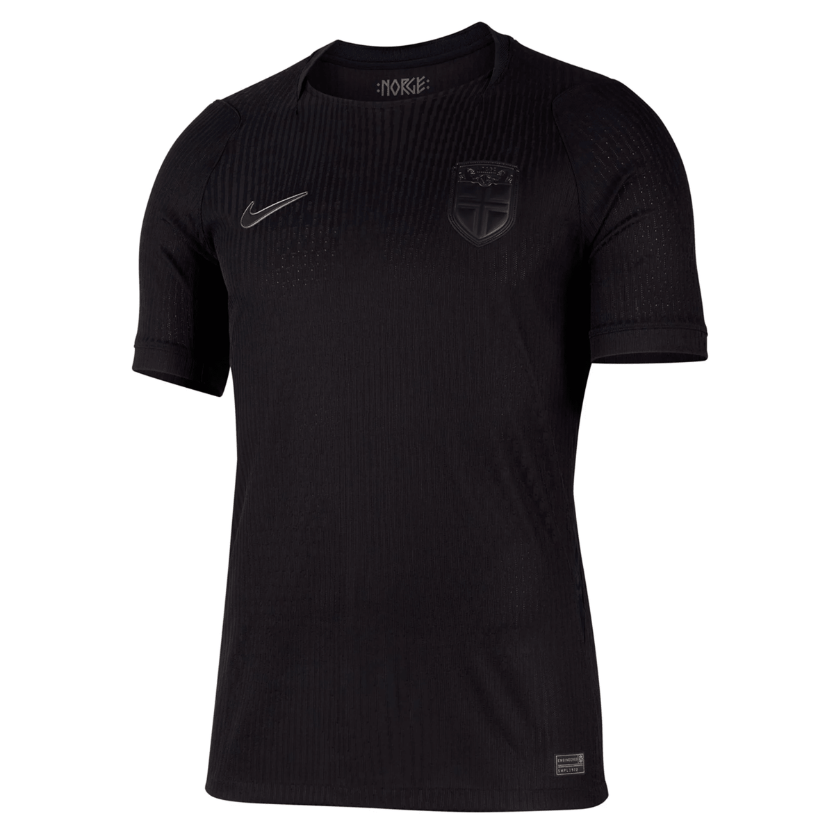 Nike Mens Norway 2026 Match Authentic Away Jersey (Black)