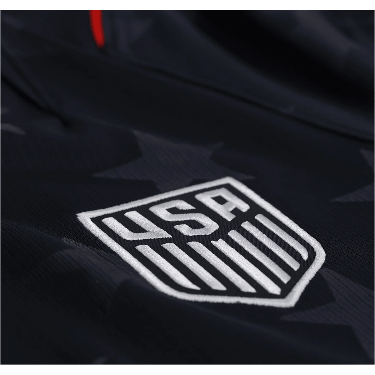 Nike Youth Musah United States Away Stadium Jersey 2026 (Dark Obsidian/Pure Platinum)