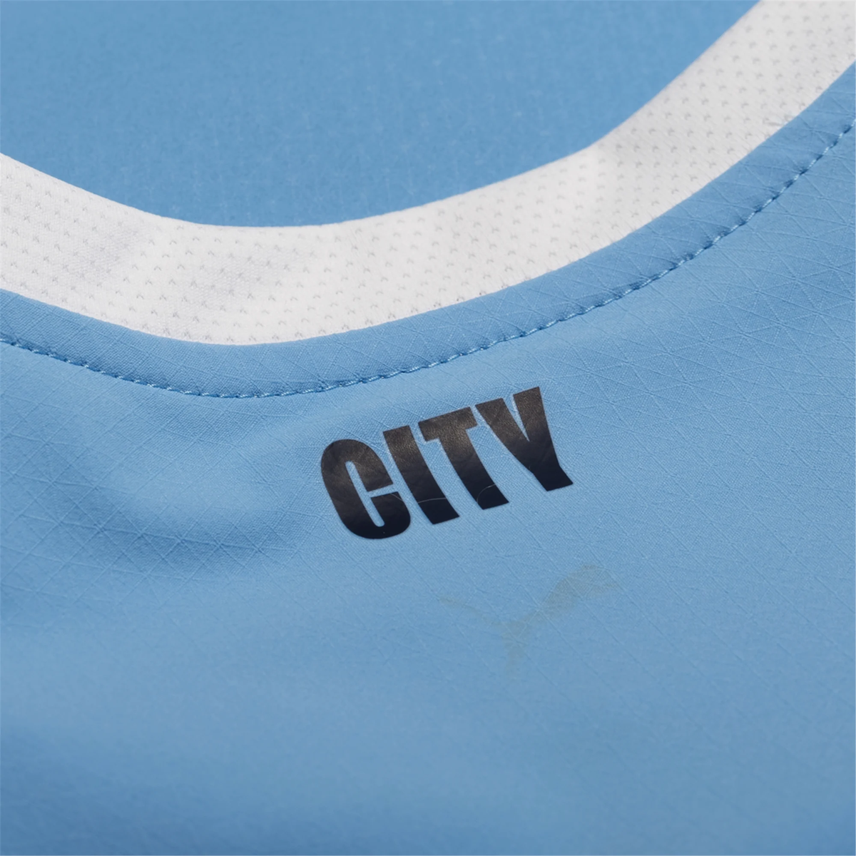 Puma Manchester City Authentic Gundogan Home Jersey w/ Champions League Patches 25/26 (Team Light Blue/White)