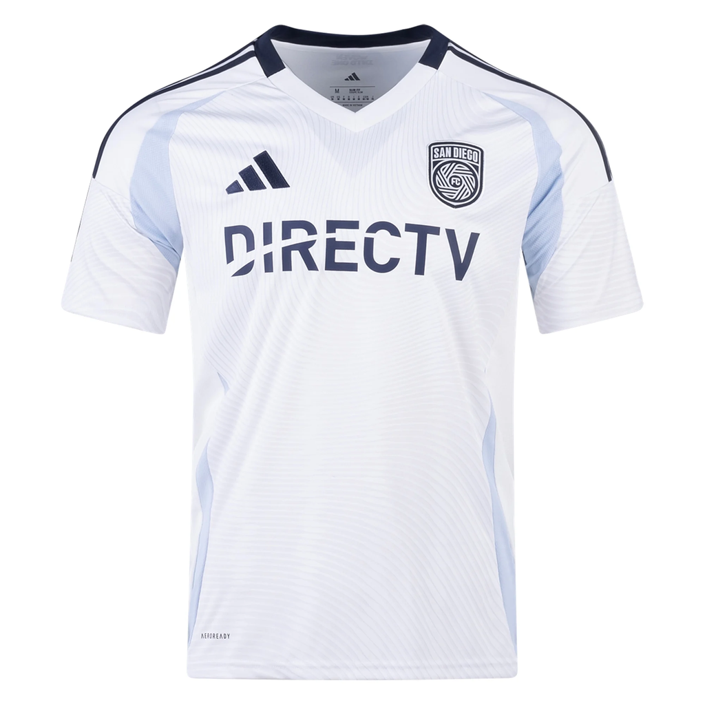 adidas Jasper LÃ¶ffelsend San Diego FC Away Jersey 25/26 (White)